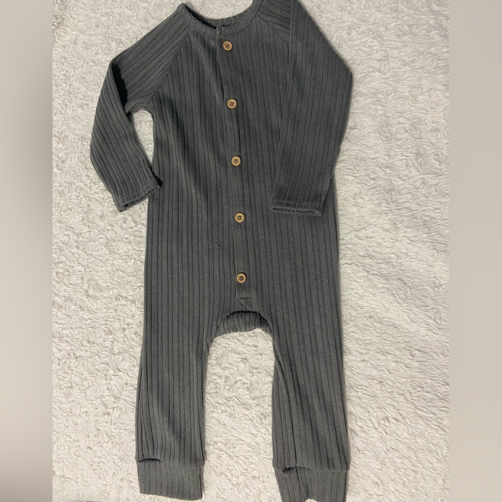 Gray bodysuit